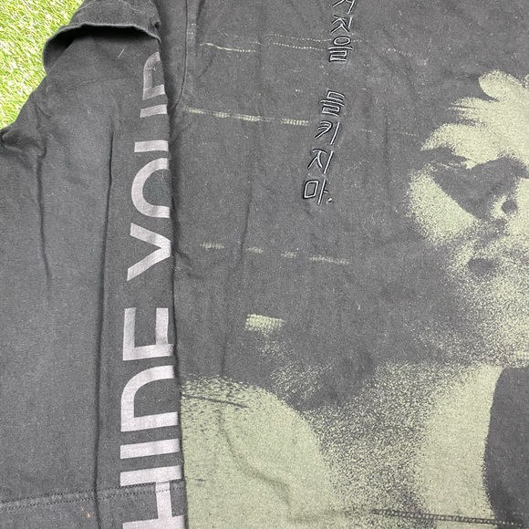 Ssense x Juun.J Layered Hide Your lies shirt - Picture 2 of 7